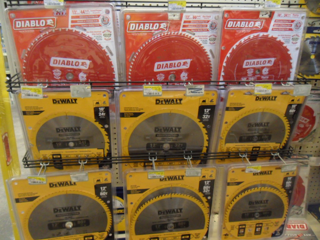 Circular Saw, Miter Saw, and Table Saw Blades