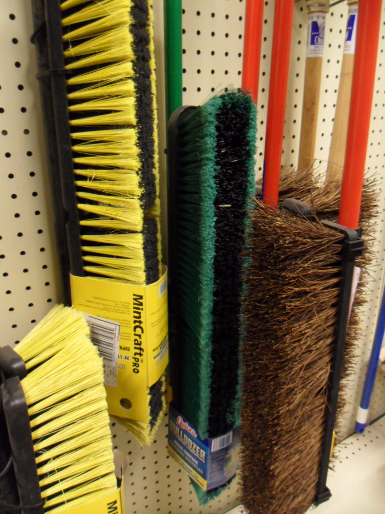 Brooms, Mops, and Brushes