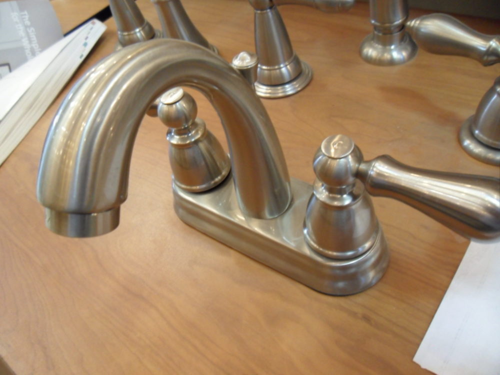 Faucets in the Finish Plumbing Department at Mifflinburg Lumber