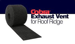 Cobra Exhaust Vent for Roof Ridge